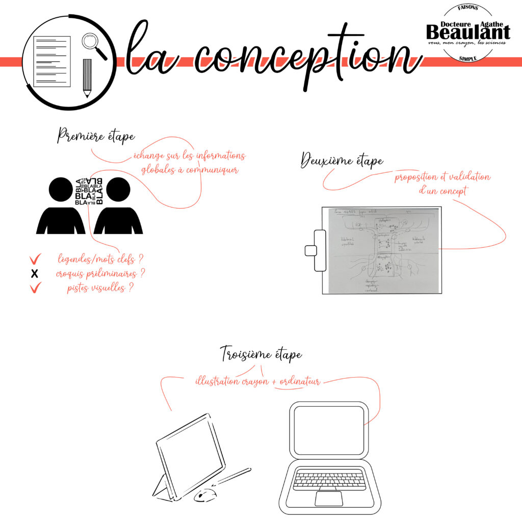Vulgarisation scientifique sous forme d'infographie poster sur la compréhension de la symbiose mycorhizienne dans la stress de la vigne